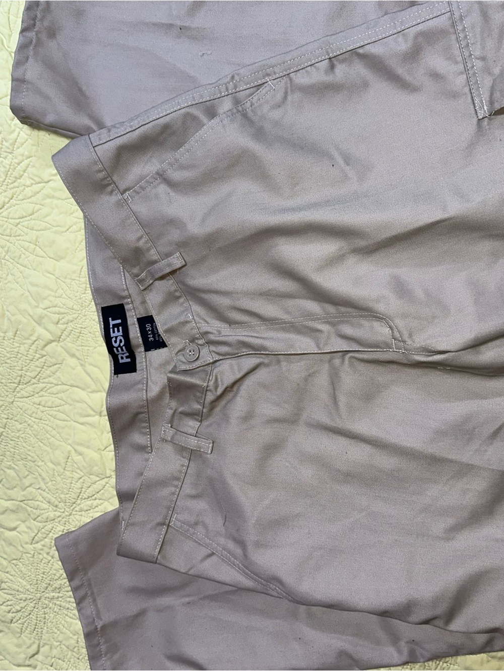 The Reset Men's Cargo Pants in Light Taupe